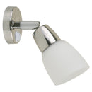 Scandvik SS Reading Light w/Frosted Glass Shade - 10-30V [41365P]