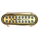 Metro Marine blue elongated underwater light with 90 degree beam