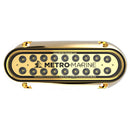 Metro Marine white elongated underwater light with 90 degree beam