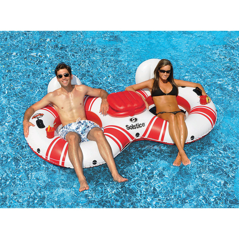 Solstice Watersports Super Chill 2-Person River Tube w/Cooler [17002]