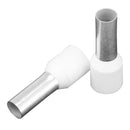 Pacer ivory 8 AWG wire ferrules 12mm length 10 pack