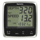 Raymarine i50 Tridata SeaTalkng instrument with thru-hull transducer
