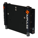 IMPULSE 6 inch setback black electric jack plate with standard control