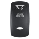 Pacer DECK LIGHTS black Contura switch actuator