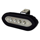 Shadow-Caster black bracket mount spreader light with white output