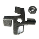 Jabsco 4 blade chopper kit with lock nut for macerator pumps