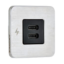 Scanstrut TILE USB-C Interior Charging Socket - 12/24V - Stainless Steel Bezel [SC-TILE-21]