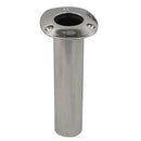 C.E. Smith Flush Mount Rod Holder - 0 Degree - Black Liner - No Logo [53670NA]