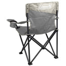 Coleman Big and Tall grey quad chair alternate view