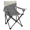 Coleman Big and Tall grey quad camping chair