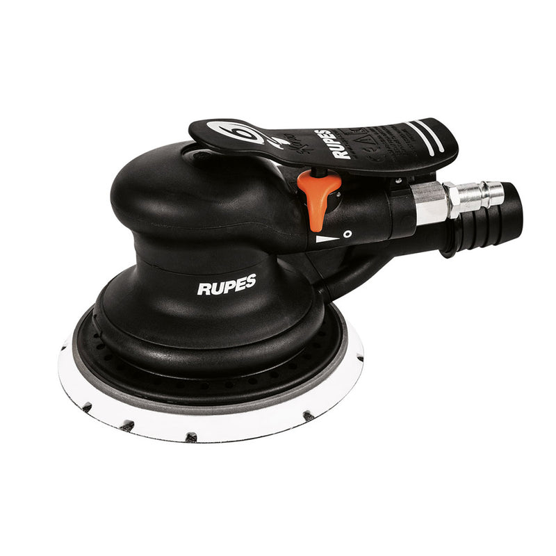RUPES Random Orbital Palm Pneumatic Sander w/125mm Pad  6mm Orbit-Skorpio III (Central Vac) [RH326A]