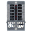 Bluewater 12 Position Fuse Block w/LEDs [3200-0001-012]