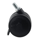 Springfield 5-Legged Deck Base Caster Replacement - 75mm w/Brake Urethane [2100340]