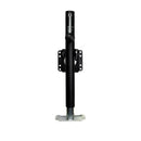 Powerwinch Select Series Jack - 2500lb, Weld-On, Flat Plate, Carbon Black [21400-J-2500-WF-B-R]