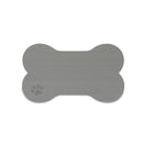 SeaDek Dog Bowl Mat - Storm Grey/Black - Medium - 12.5" x 24" [62714-90837]