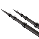 Tigress XD 18 foot black carbon fiber telescoping outrigger poles pair