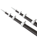 Tigress XD 18 foot carbon fiber telescoping outrigger poles pair