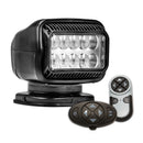 Golight Radioray GT black LED permanent mount search light