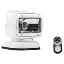 Golight Radioray GT white portable mount halogen search light with wireless remote