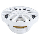 DS18 HYDRO 6.5" 2-Way Marine Speakers w/RGB LED Lights 300W - White [NXL-6]