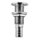 Attwood 3/4 inch stainless steel straight barbed thru-hull fitting