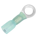 Pacer 16-14 AWG Heat Shrink Ring Terminal - 1/4" Stud Size - 25 Pack [TE14-14R-25] - Wholesaler Elite LLC
