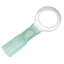 Pacer 16-14 AWG Heat Shrink Ring Terminal - 3/8" Stud Size - 100 Pack [TE14-38R-100] - Wholesaler Elite LLC