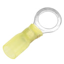 Pacer 12-10 AWG Heat Shrink Ring Terminal - 3/8" Stud Size - 100 Pack [TE10-38R-100] - Wholesaler Elite LLC