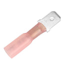 Pacer 22-18 AWG Heat Shrink Male Disconnect - 25 Pack [TDE18-250M-25] - Wholesaler Elite LLC