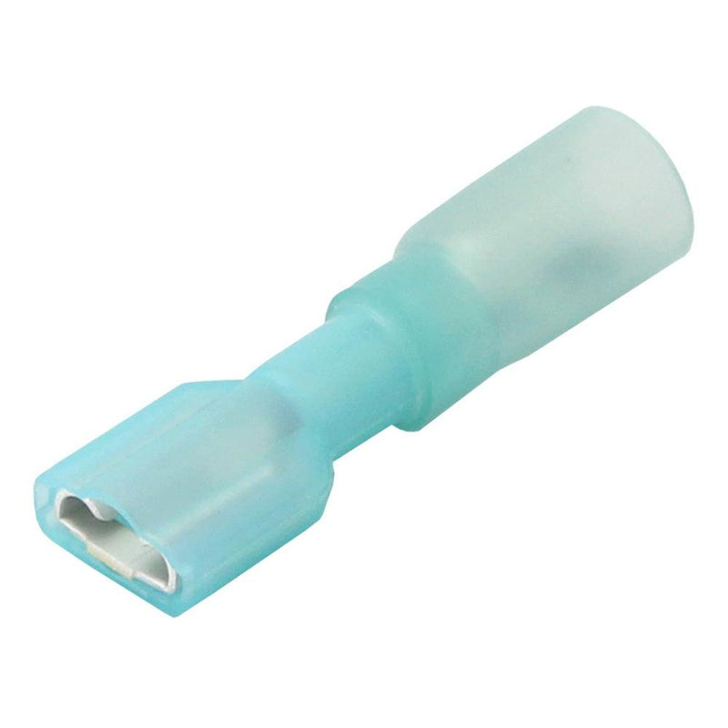 Pacer 16-14 AWG Heat Shrink Female Disconnect - 25 Pack [TDE14-250FI-25] - Wholesaler Elite LLC