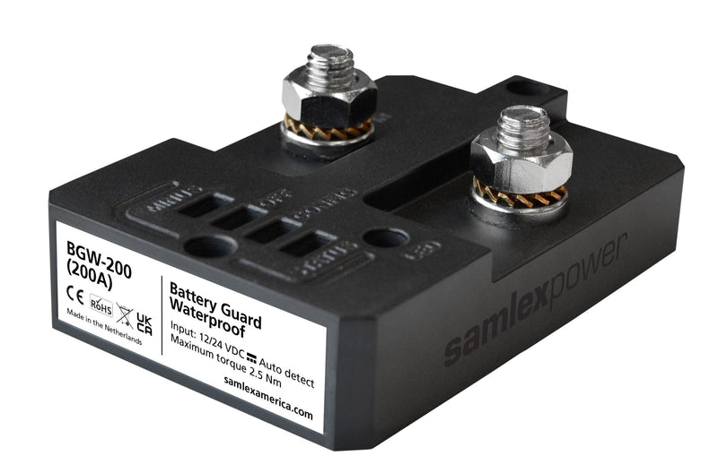 Samlex Waterproof Battery Guard - 200 Amps [BGW-200] - Wholesaler Elite LLC