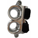 Wichard double fairlead for 25mm stanchion with webbing strap