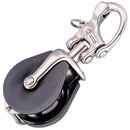 Wichard snatch block with snap shackle for 18mm rope