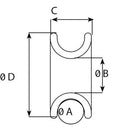 Wichard FRX6 Friction Ring - 7mm (9/32") [20705W]
