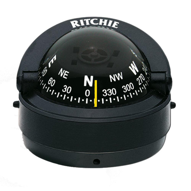 Ritchie S-53 Explorer Compass - Surface Mount - Black [S-53] - Wholesaler Elite LLC