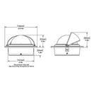 Ritchie F-83 Voyager Compass - Flush Mount - Black [F-83] - Wholesaler Elite LLC