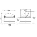 Ritchie DNB-200 Navigator Compass - Binnacle Mount - Black [DNB-200] - Wholesaler Elite LLC