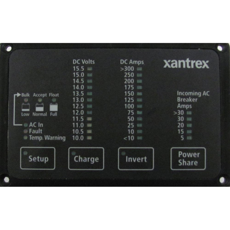 Xantrex Heart FDM-12-25 Remote Panel, Battery Status & Freedom Inverter/Charger Remote Control [84-2056-01] - Wholesaler Elite LLC