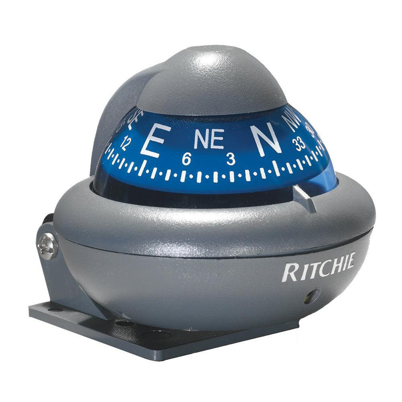 Ritchie X-10-A RitchieSport Automotive Compass - Bracket Mount - Gray [X-10-A] - Wholesaler Elite LLC