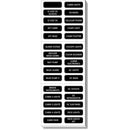 Blue Sea 8039 DC Panel Extended 120 Label Set [8039] - Wholesaler Elite LLC