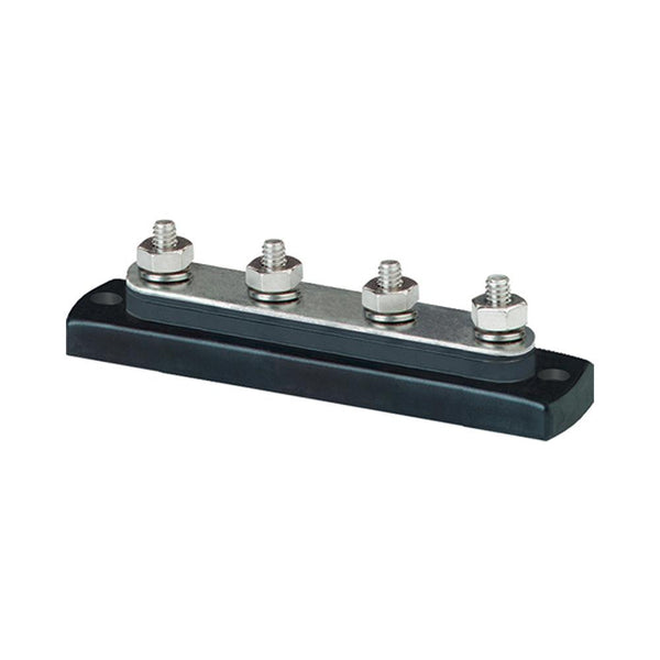 Blue Sea 2305 MiniBus 100 Ampere Common BusBar 4 x 10-32 Stud Terminal [2305] - Wholesaler Elite LLC