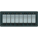 Blue Sea 8261 Waterproof Panel 8 Position - Slate Grey [8261] - Wholesaler Elite LLC