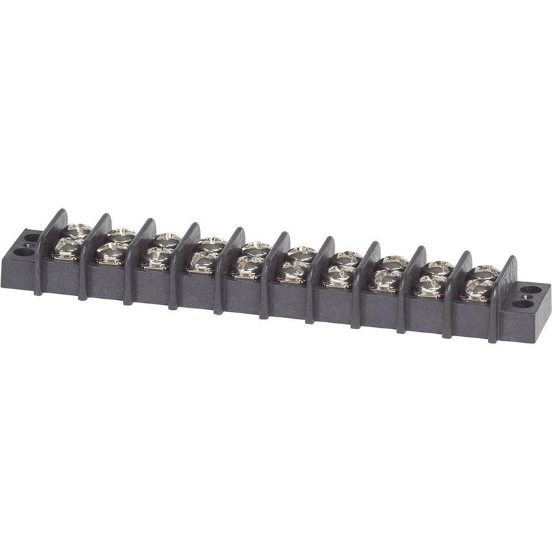 Blue Sea 2410 Terminal Block 20AMP - 10 Circuit [2410] - Wholesaler Elite LLC