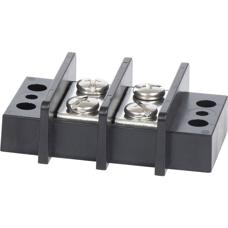 Blue Sea 2602 Terminal Block 65AMP - 2 Circuit [2602] - Wholesaler Elite LLC