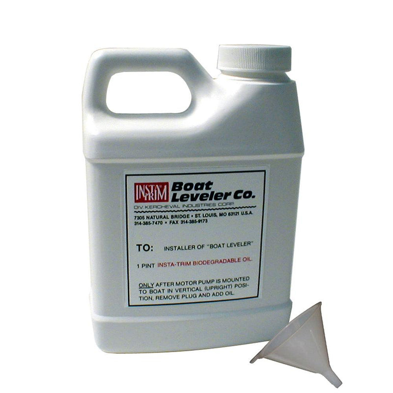 Boat Leveler Oil & Funnel Kit [12612] - Wholesaler Elite LLC