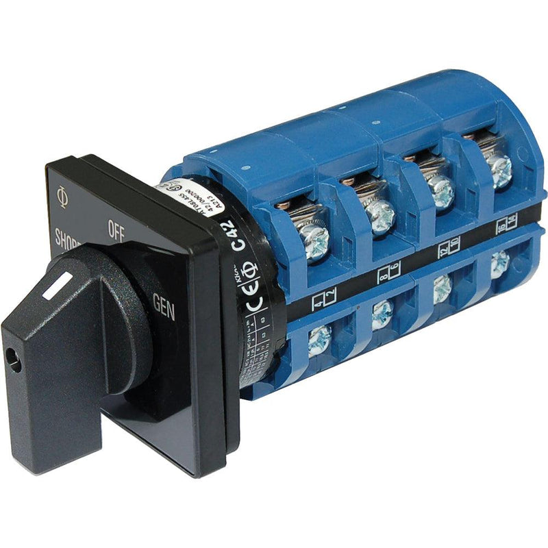 Blue Sea 9093 Switch AC 120 + 120/240VAC OFF+2 Positions [9093] - Wholesaler Elite LLC
