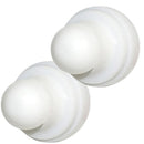 Blue Sea 4136 Push Button Reset Only Circuit Breaker Boot - White - 2-Pack [4136] - Wholesaler Elite LLC