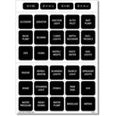 Blue Sea 4215 Square Format Label Set - 30 [4215] - Wholesaler Elite LLC