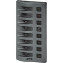 Blue Sea 4308 WeatherDeck Water Resistant Fuse Panel - 8 Position - Grey [4308] - Wholesaler Elite LLC