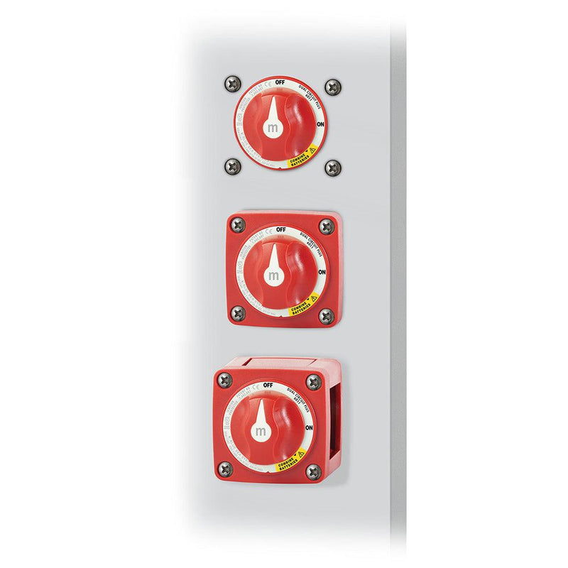 Blue Sea 6011 m-Series (Mini) Battery Switch Dual Circuit Plus [6011] - Wholesaler Elite LLC